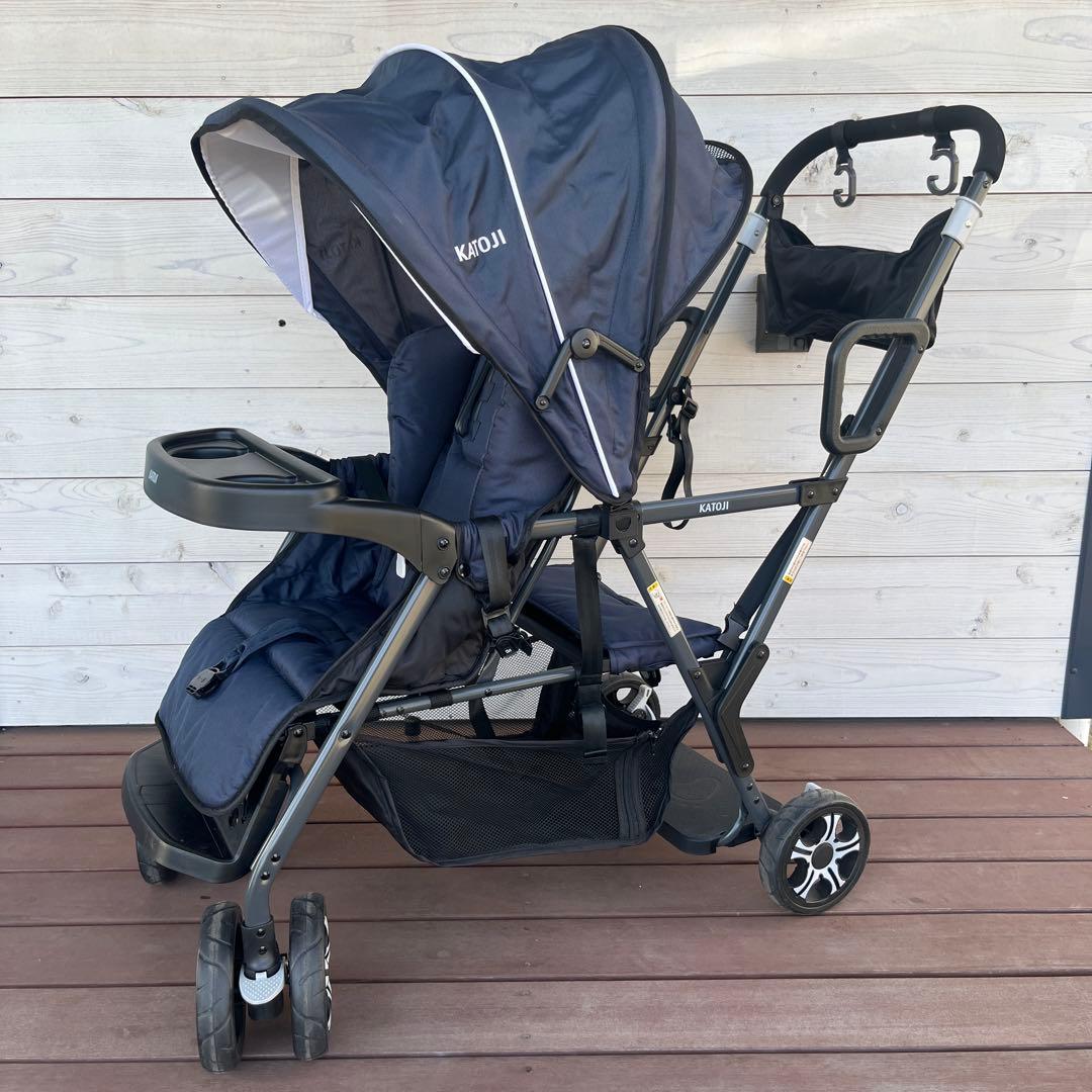 ア*グ様 KATOJI2人乗りベビーカー2人でゴー