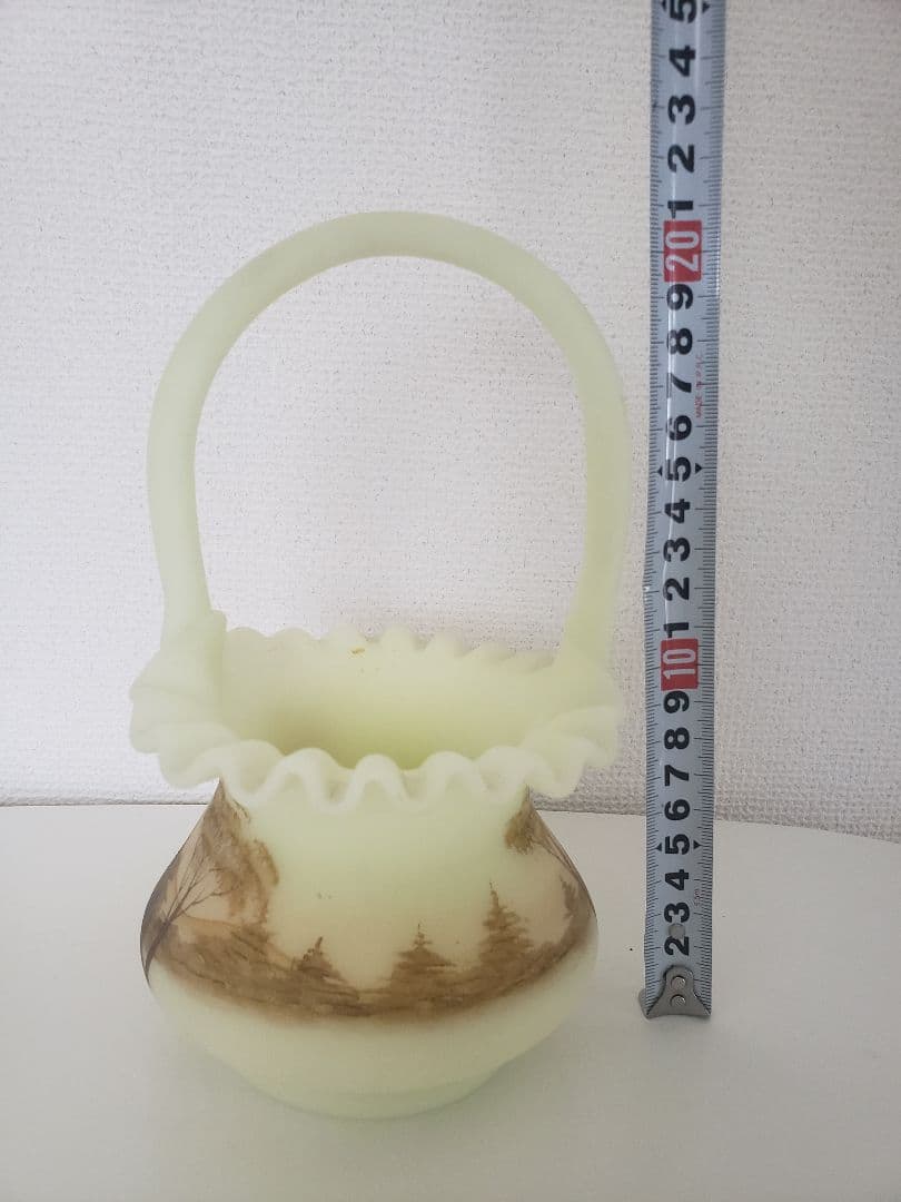 フェントン社 Fenton フェントン アートガラス ウランガラス 置物