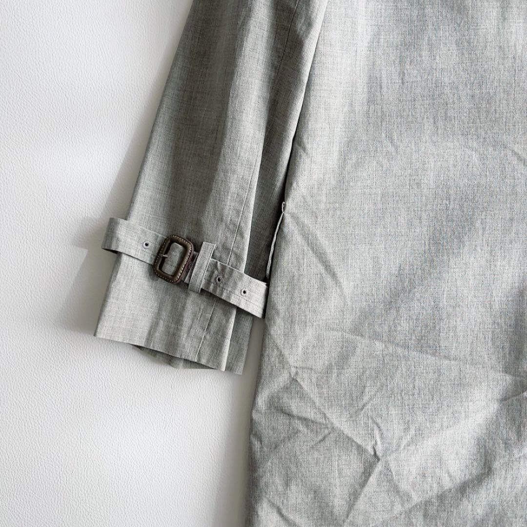 マーガレットハウエル　ステンカラーコート　ウールライナー付　Aライン