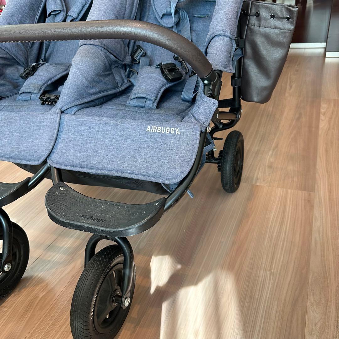 【値下げ中】Airbuggy ココダブル フロムバース アースブルー