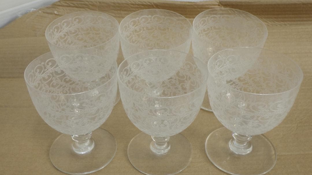 M*.様 自117　Baccarat バカラ　ワイングラス 6個セット