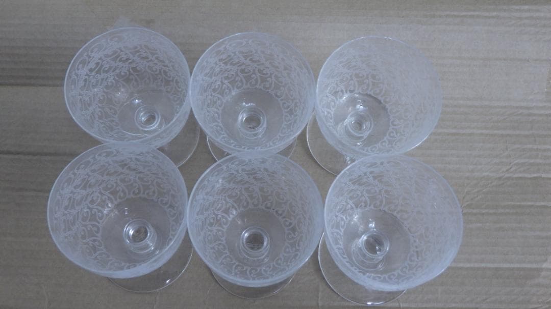 M*.様 自117　Baccarat バカラ　ワイングラス 6個セット