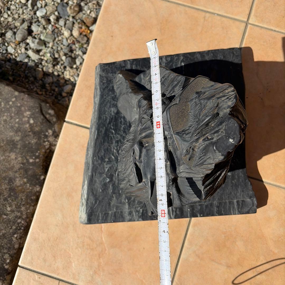 那智黒石　山型　水石 特大　盆栽