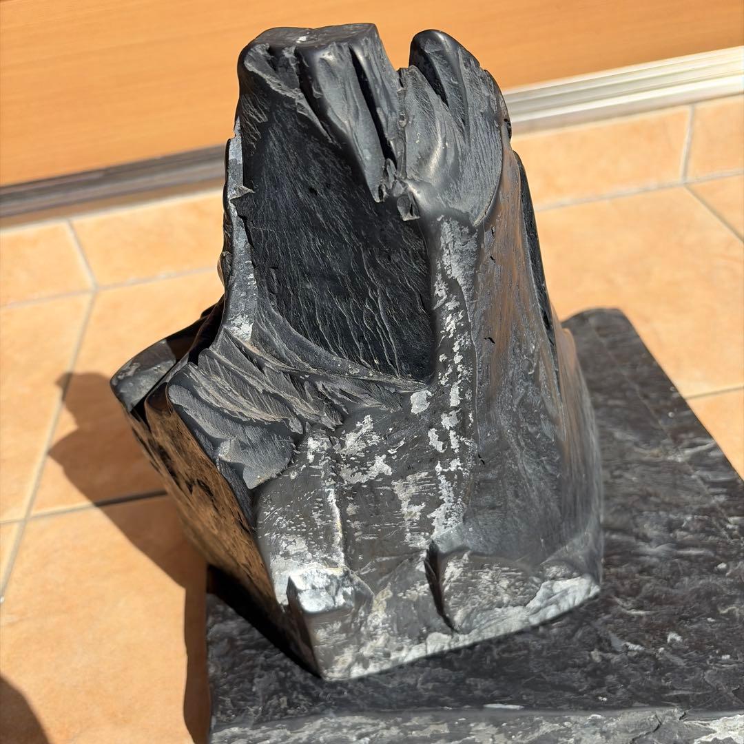 那智黒石　山型　水石 特大　盆栽