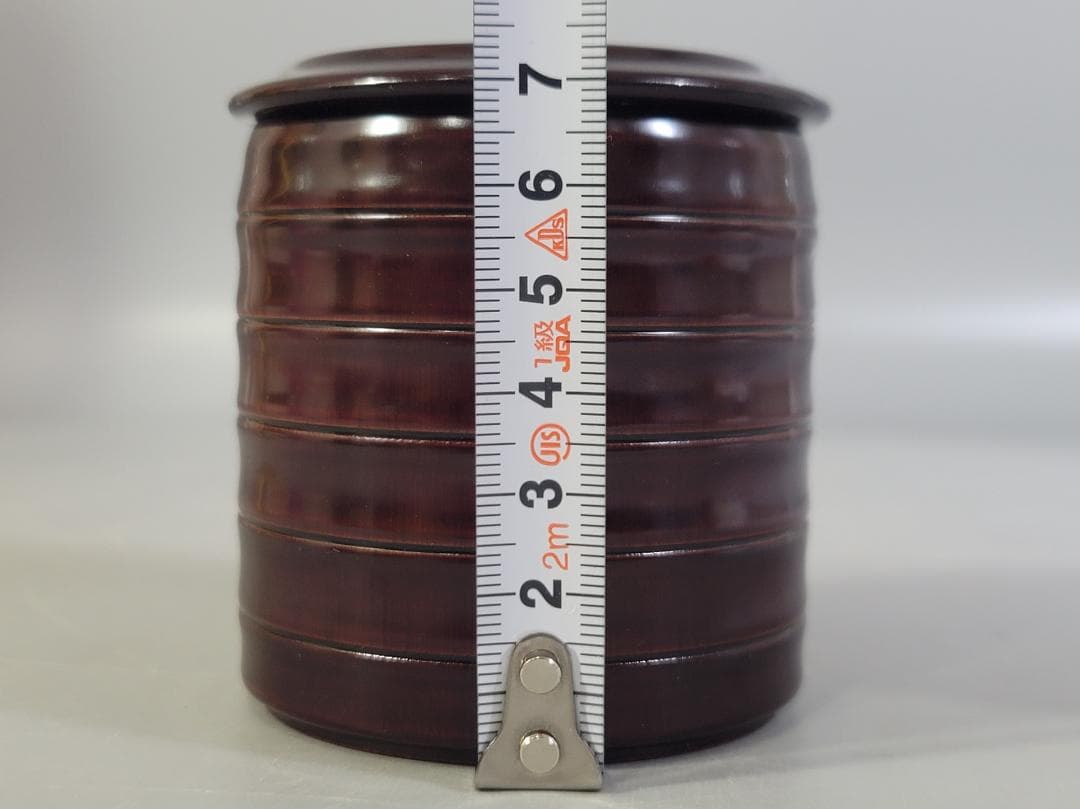 茶道具 竹 大徳写 雲門棗 堀内宗完書付 定価35万円 DT313