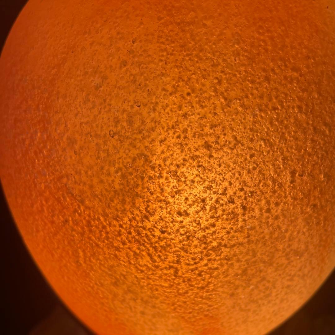 沖縄・琉球ガラス　名工・稲嶺盛吉作　 琉球ガラスランプ