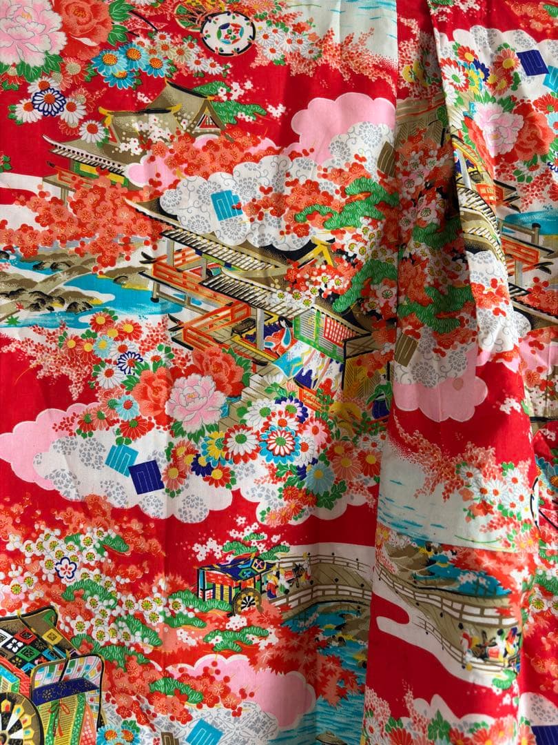 専用　アンティーク　子供　着物　平絹　七五三