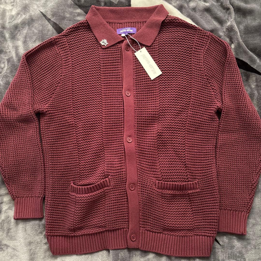 FUCKING AWESOME LIBRARY SWEATER ピンズ付き