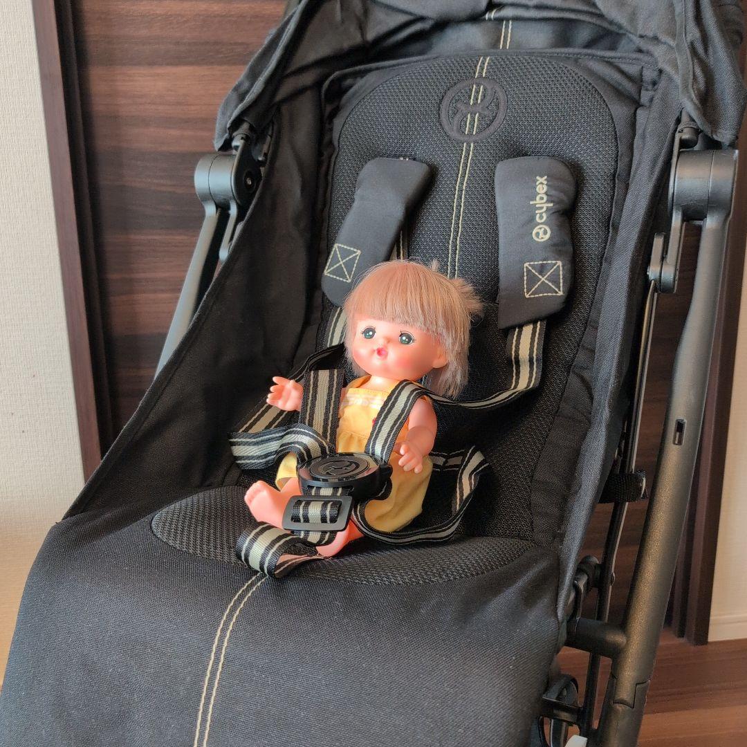 【ha】 Cybex リベル ブラック折りたたみベビーカー