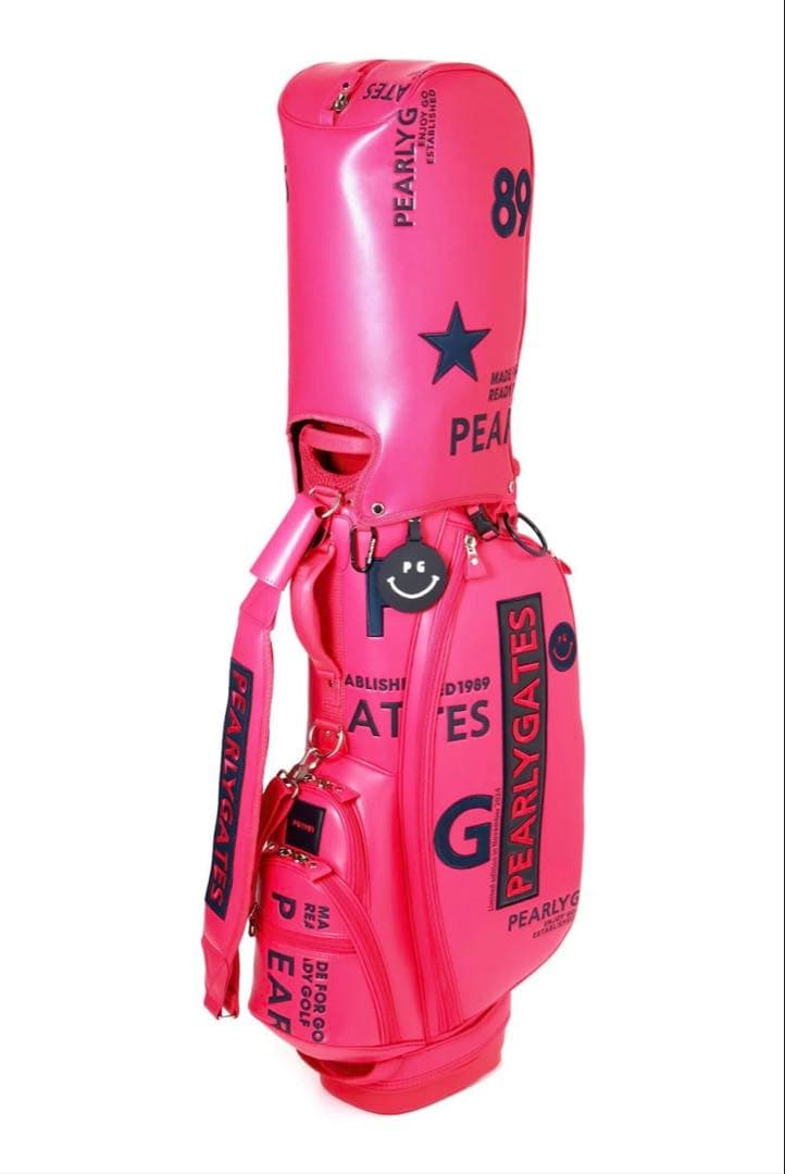 PEARLY GATES ピンク ゴルフバッグ