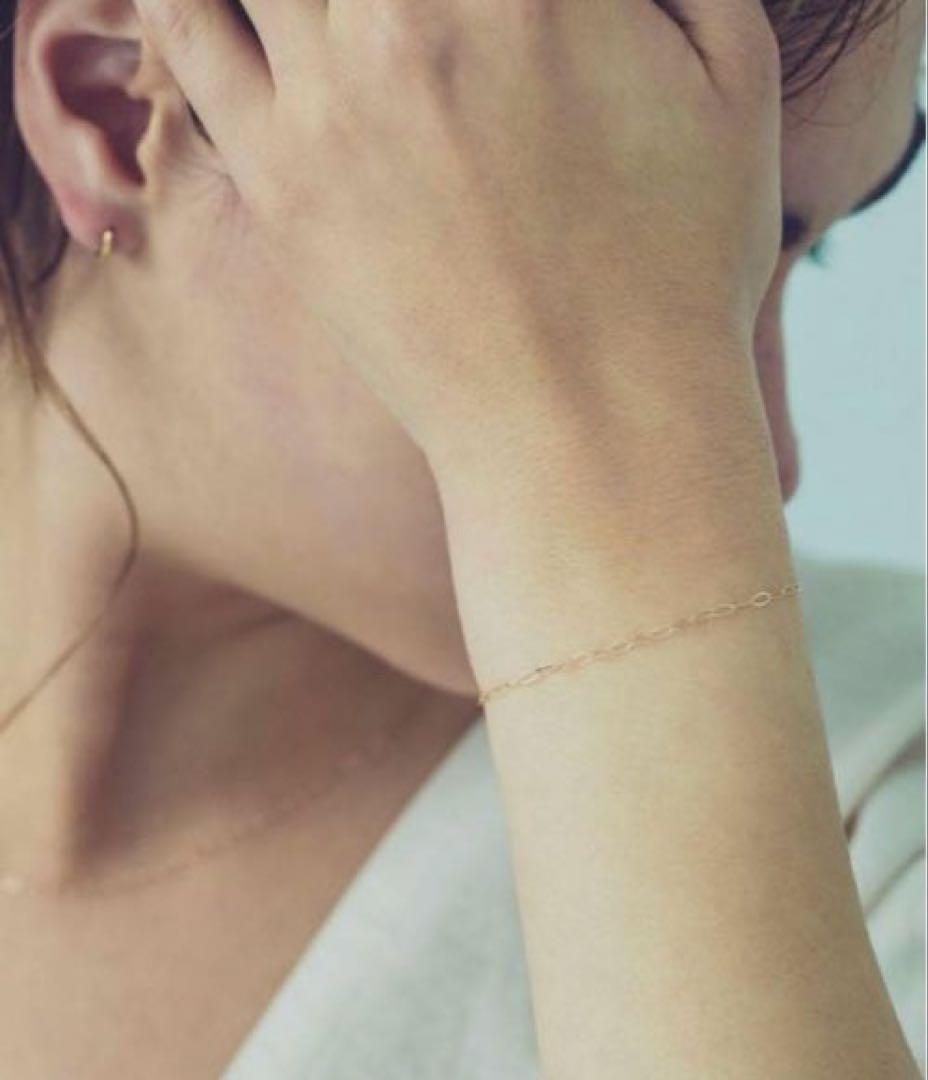 エテ K10YG チェーンブレスレット