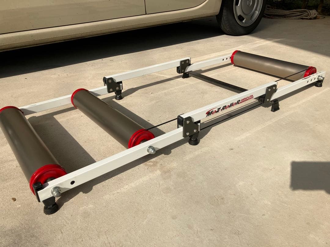 ミノウラ　MOZ-ROLLER 3本ローラー チタンカラー