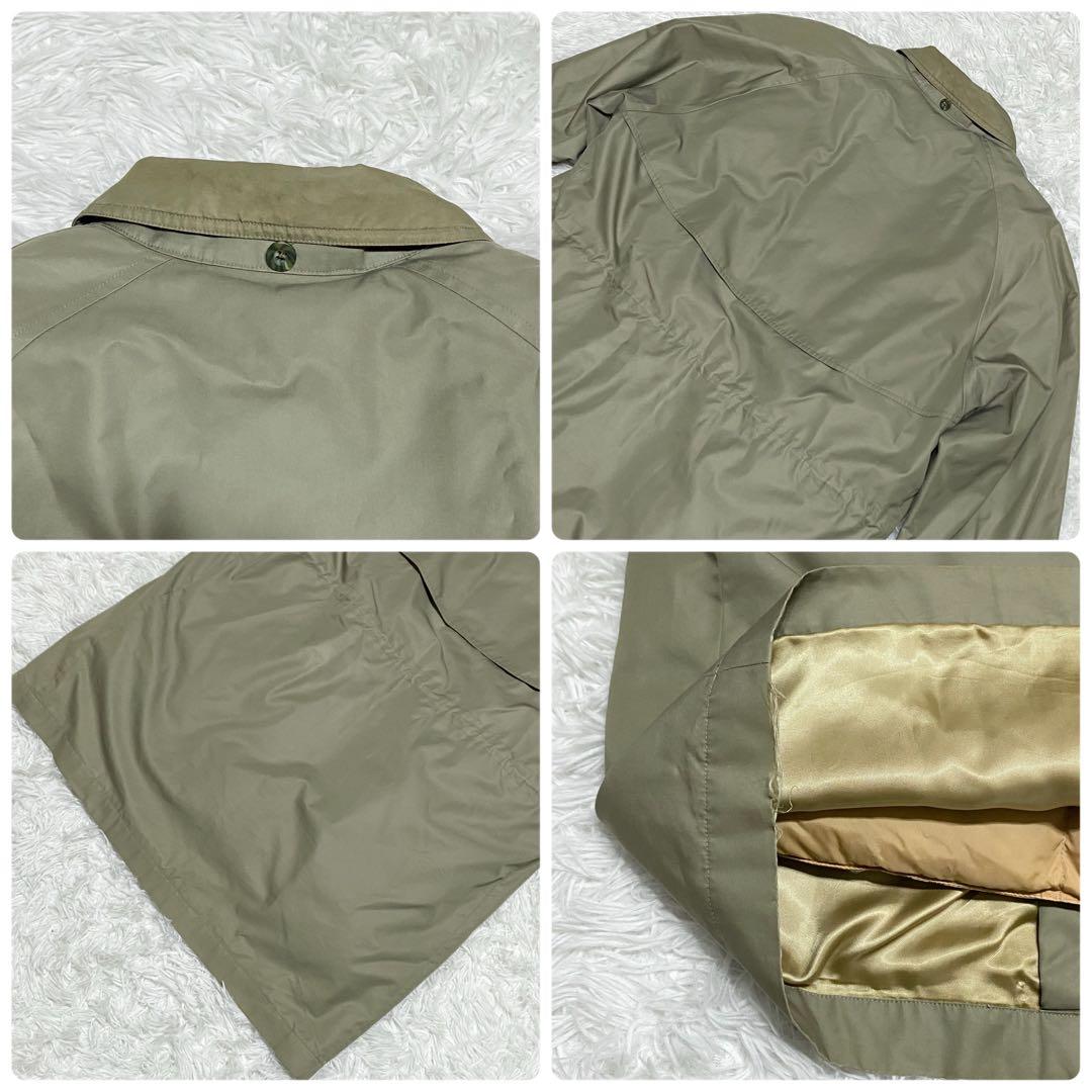 【希少】バーバリーズ・コート・ダウンライナー・ノバ チェック・カーキ・XL