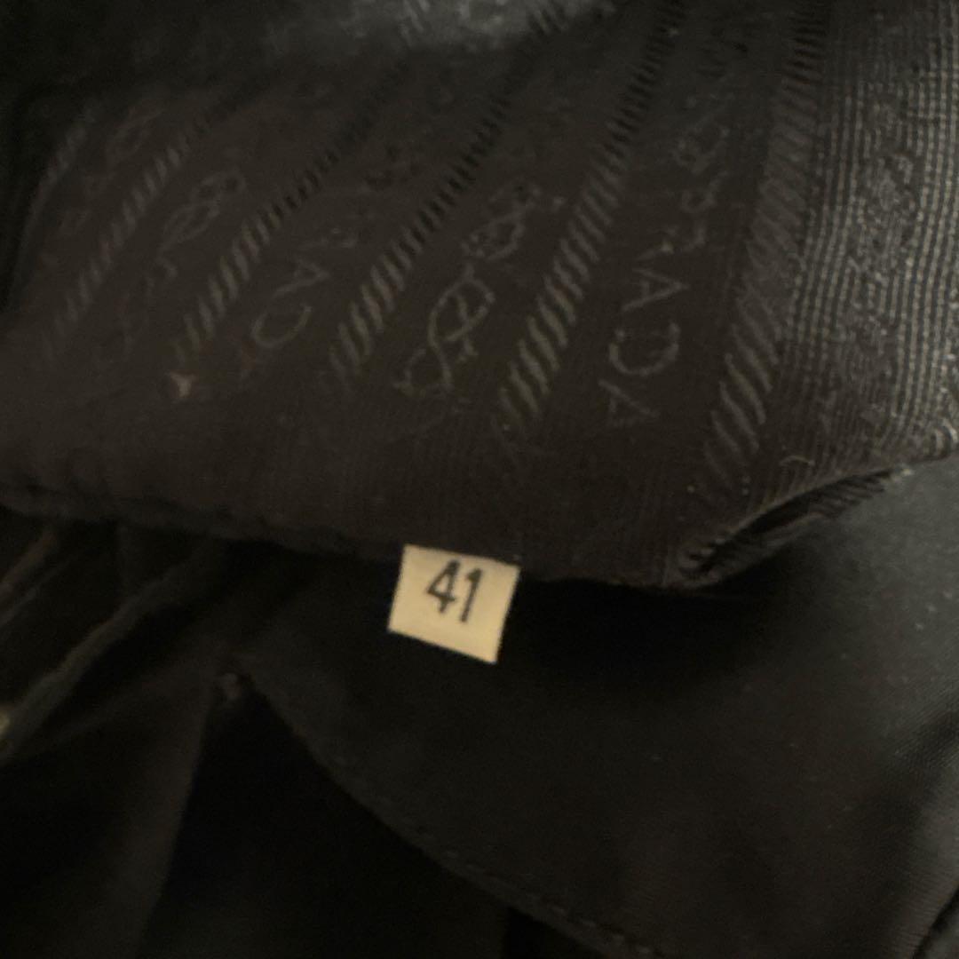 正規美品✨PRADA プラダ リュック バックパック ナイロン 三角ロゴ 黒