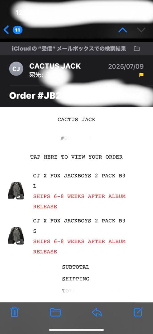 【トラヴィススコット着用】CJ×FOX RACING ロンT JB2 CDセット