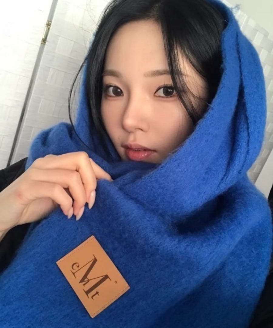 MUCENT シグネチャーマフラー ブルーパッチ