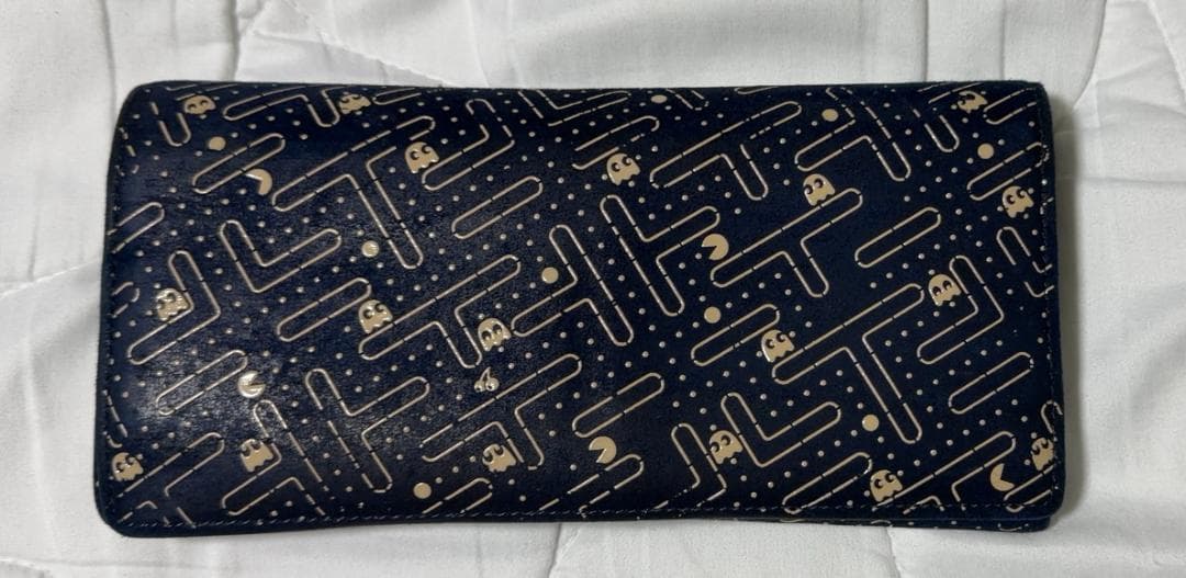 『甲州印伝×PAC-MAN 』ウォレット（長財布）パックマン　コラボ財布