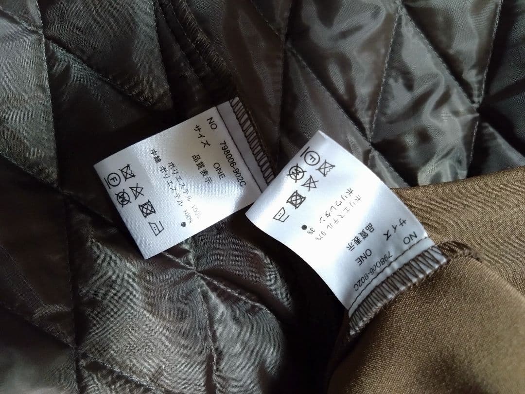 【いいね不要❌❌❌】オズモーシス／ライナー付スタンドカラーコート