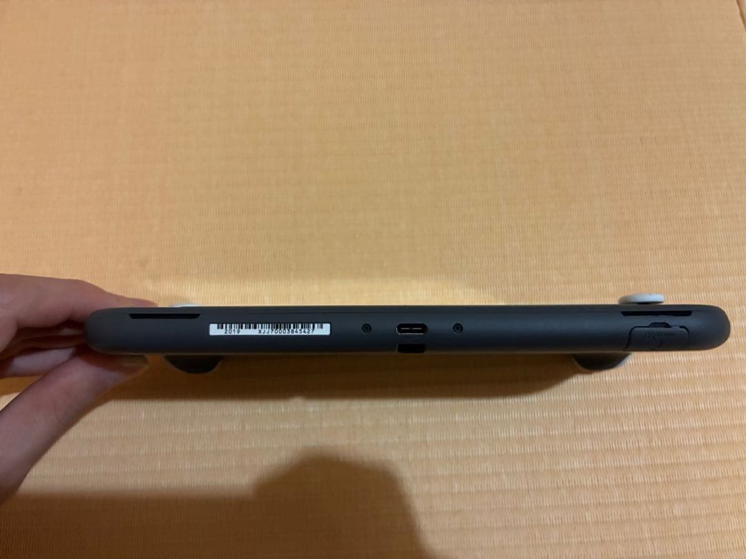 Nintendo Switch Lite グレー充電器付き 箱付き　ケース付き