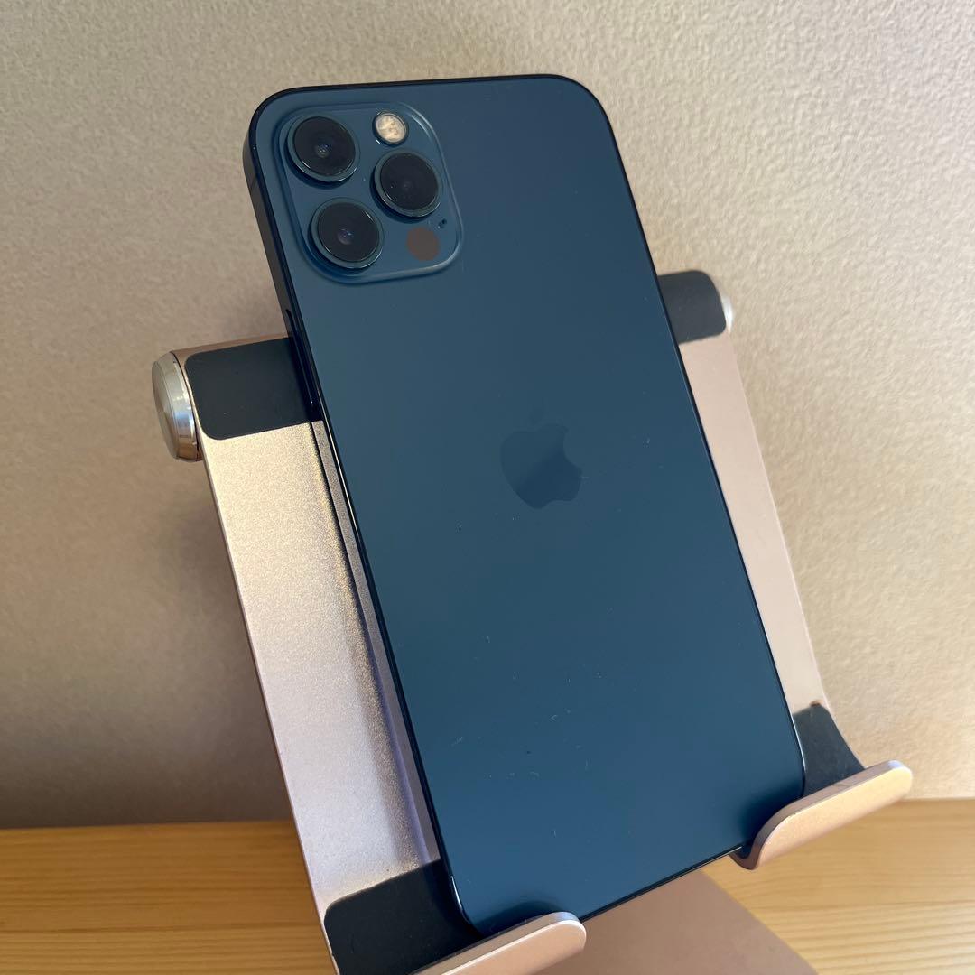 バッテリー新品100%！美品iPhone12pro 128GB カメラ不良
