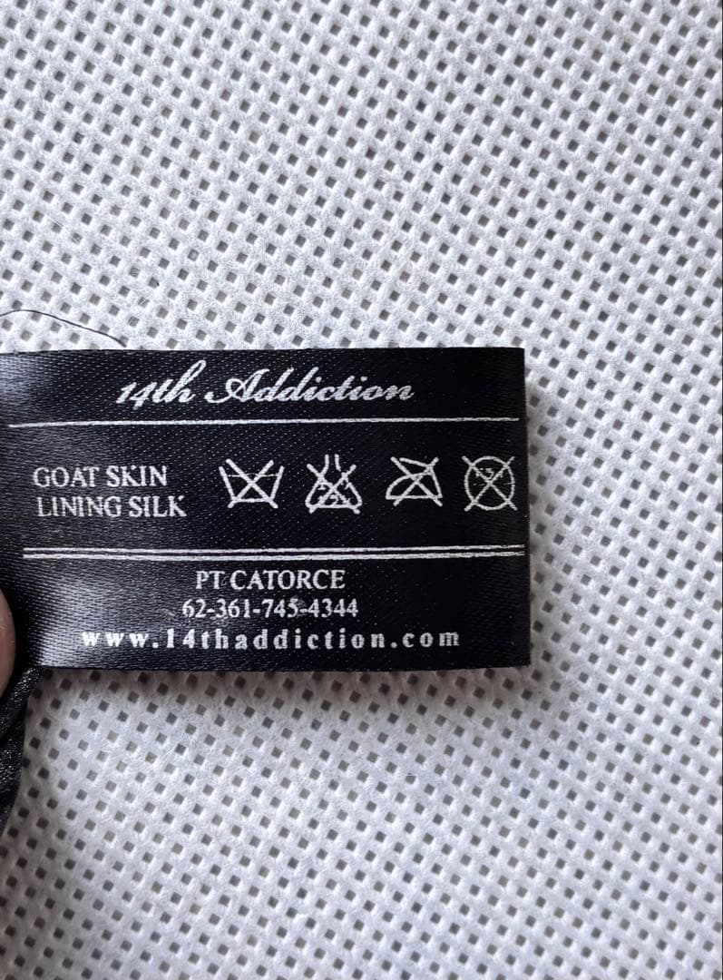 14th addiction Desert Neo Long レザーパンツ