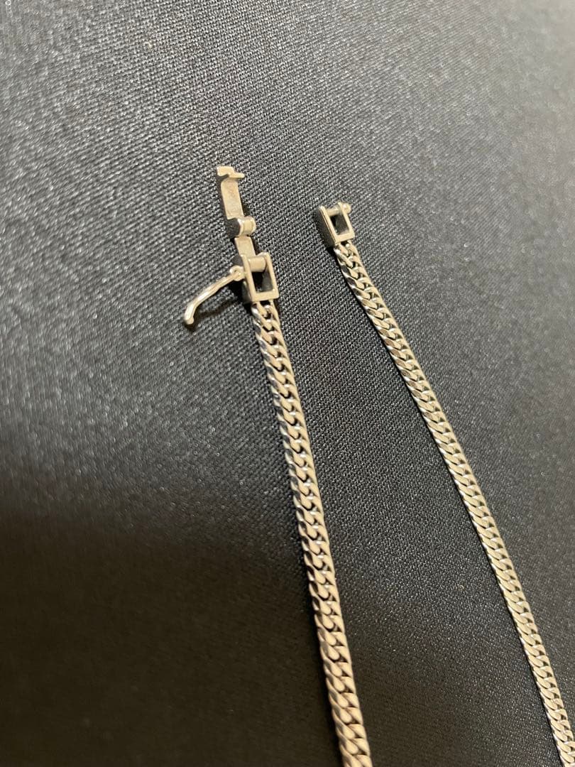 TSUTSUMI pt850 6面ダブル喜平45㎝23.4g プラチナ喜平