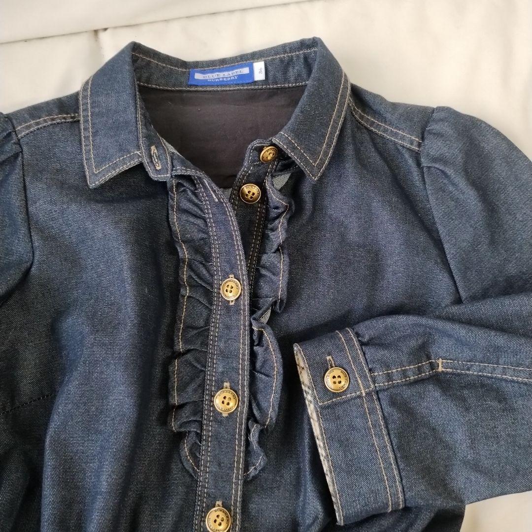 BURBERRY BLUELABEL デニムワンピース