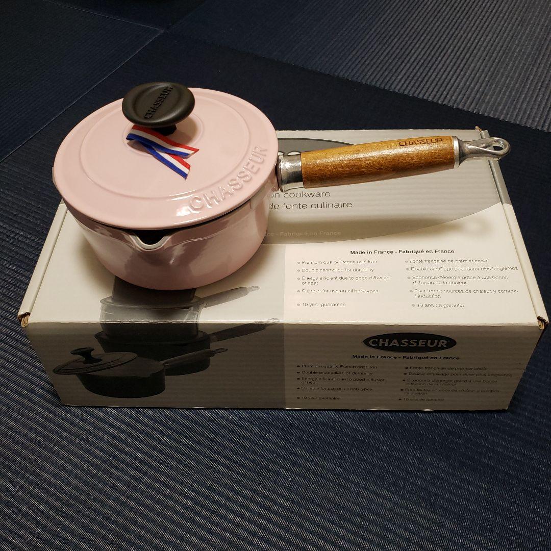 CHASSEUR ホーロー鍋 16cm ソースパン