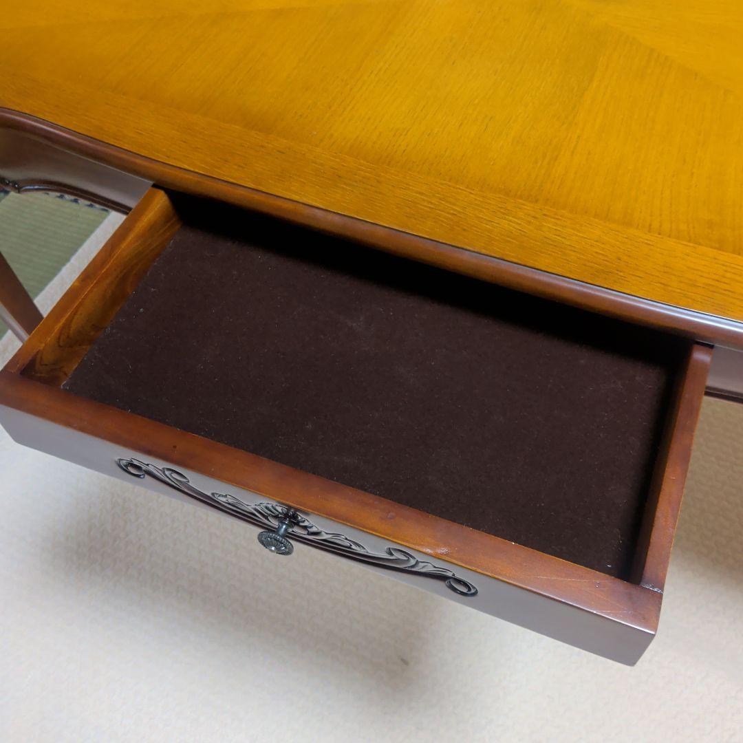 ＊サロモーネ　アンティーク風　猫脚ダイニングテーブル