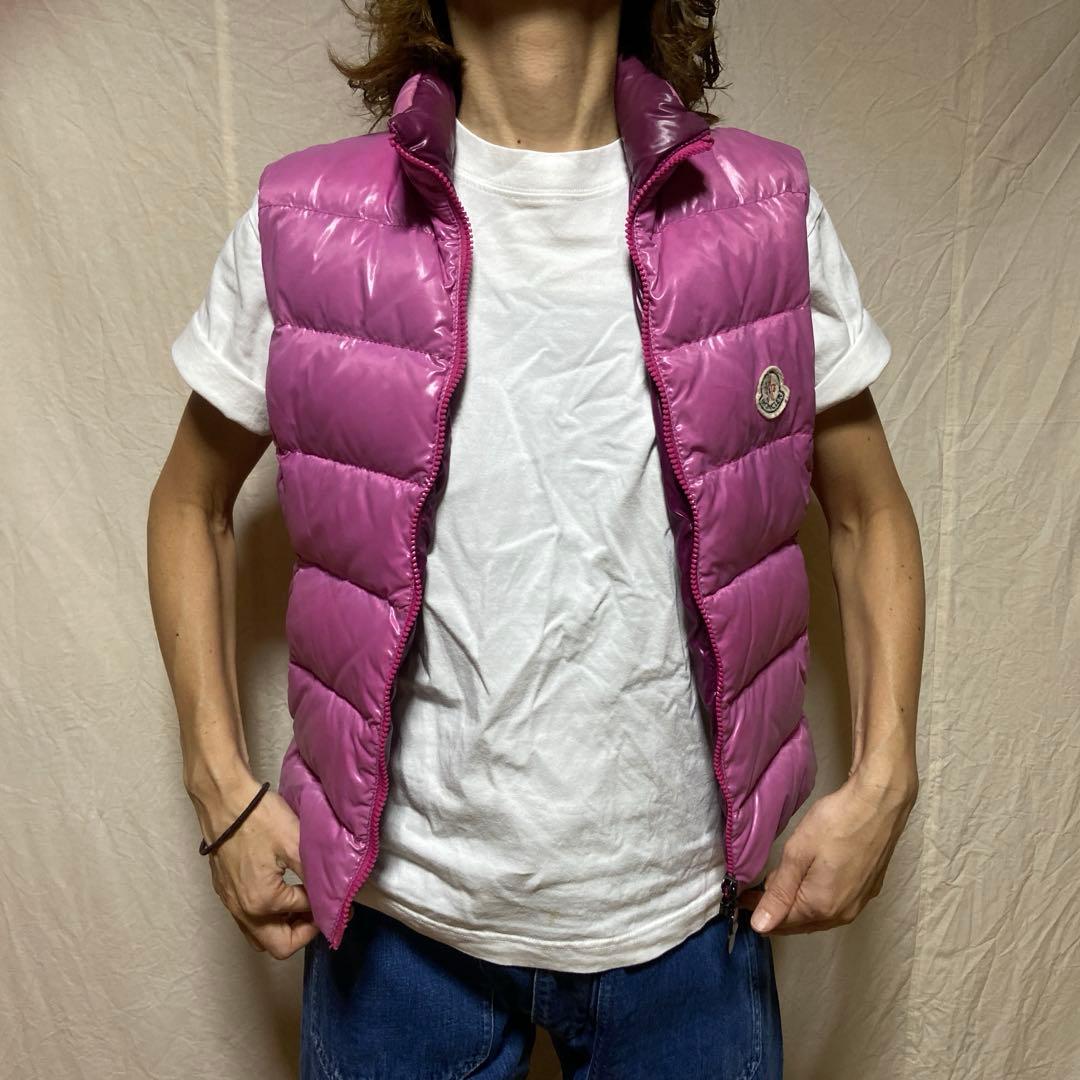 モンクレール　ベスト（全体的に色褪せあり）