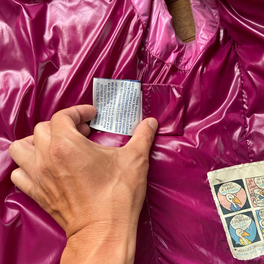 モンクレール　ベスト（全体的に色褪せあり）