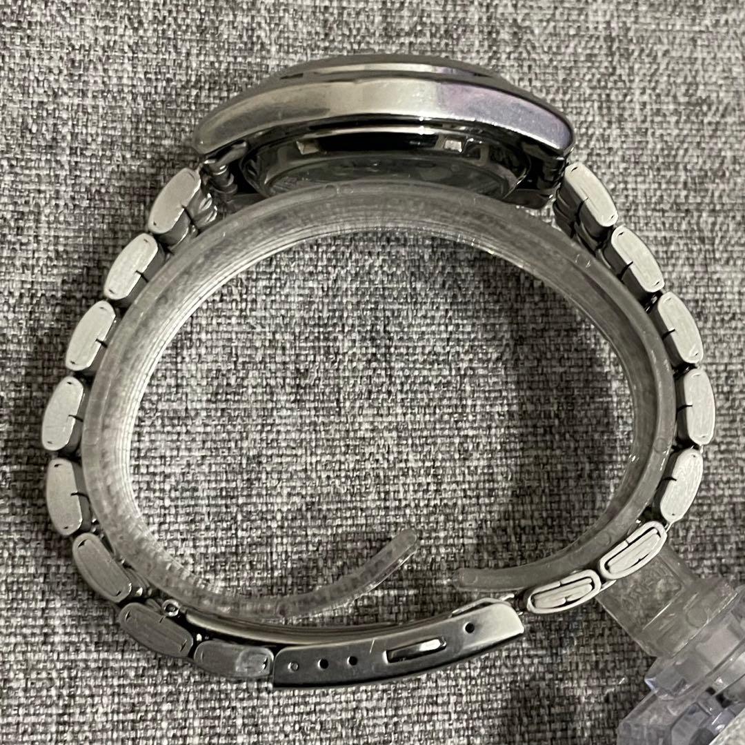 サ*ン様 SEIKO 自動巻き腕時計 セイコー5 裏スケルトン 7S26-01V