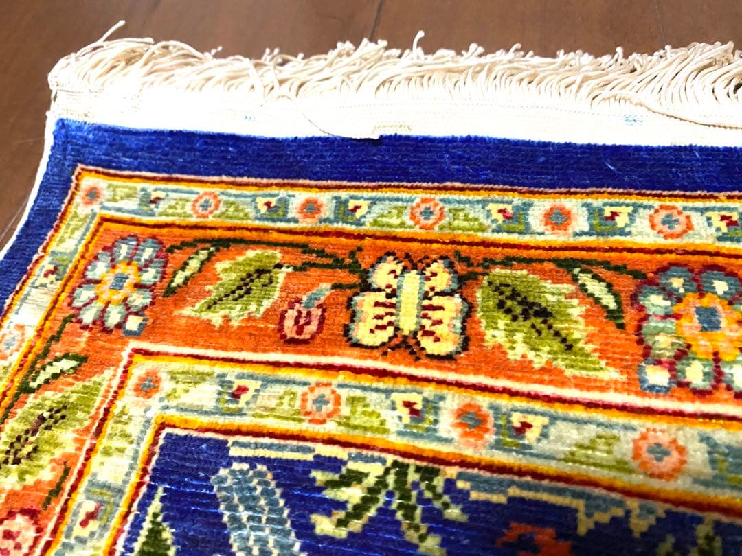 【激レア】トルコ絨毯　ヘレケ（シルク100%）