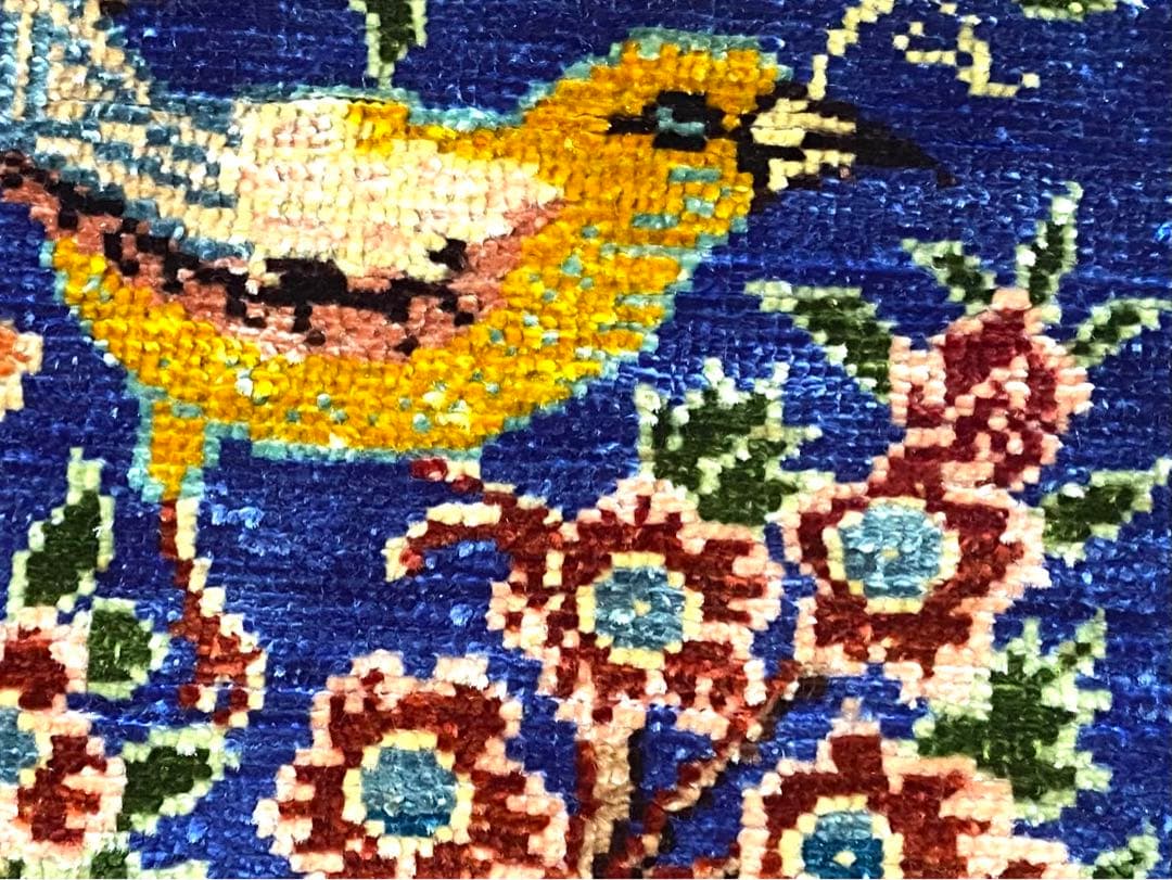 【激レア】トルコ絨毯　ヘレケ（シルク100%）