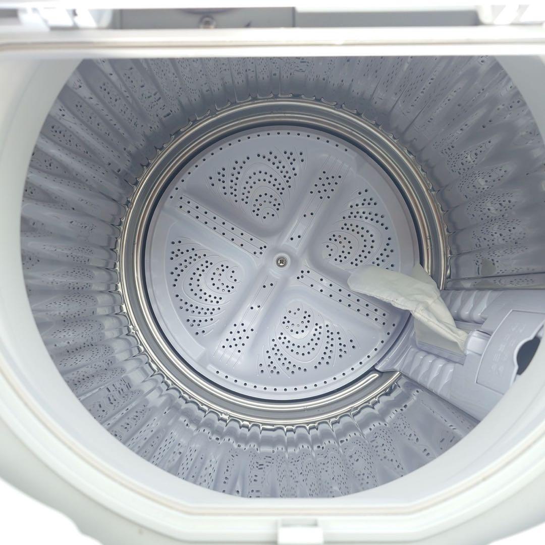 SHARP 洗濯機 ES-T6E2-W 6.5kg 2022年製 家電 D107