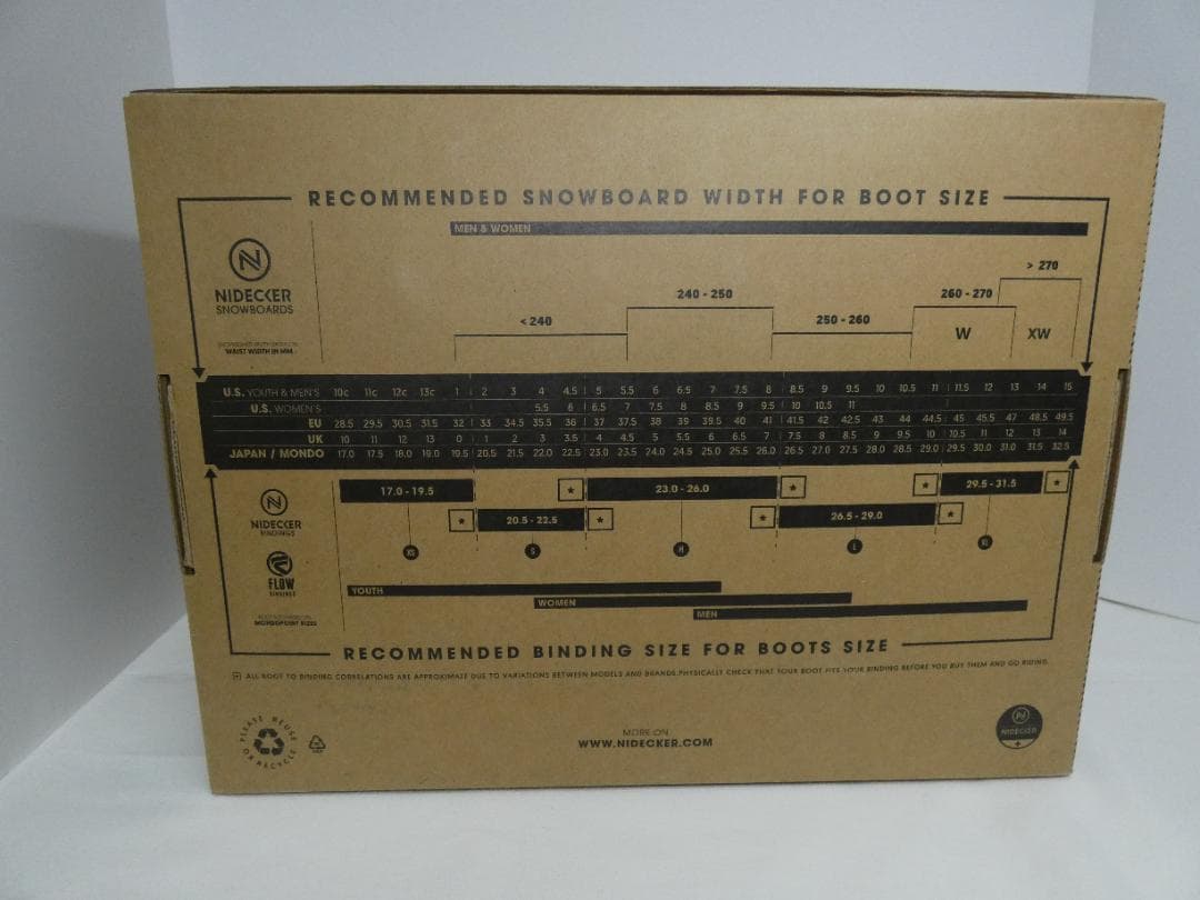 NIDECKER KAON - CX L カーボン ビンディング 高レスポンス