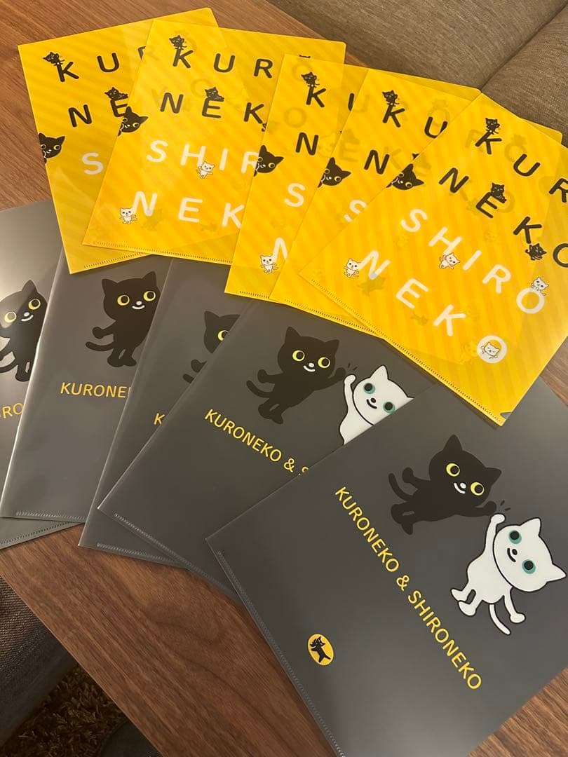 非売品クロネコヤマトクリアファイル2種×5枚、ボールペン5本　ゆな様お取り置き