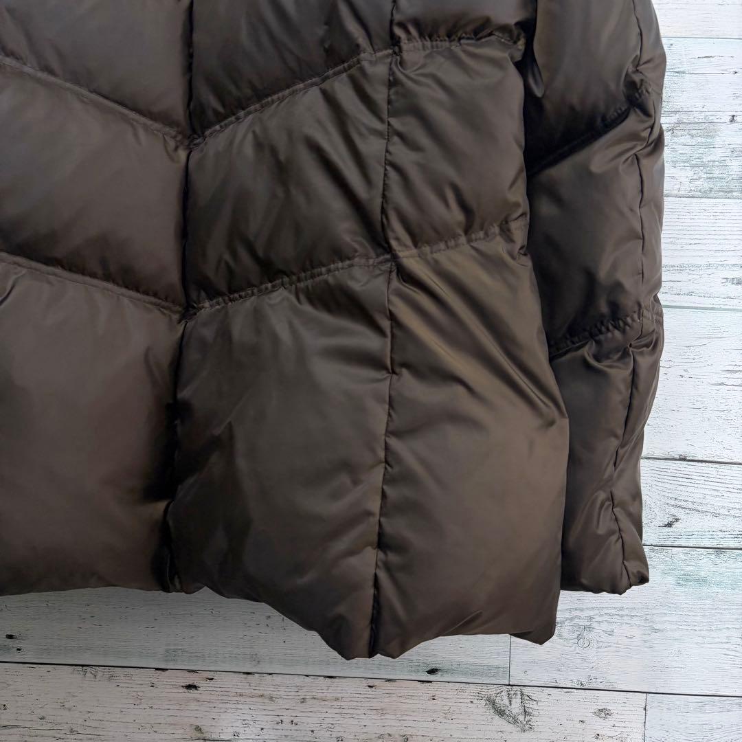 ☆大きいサイズ・3L☆組曲　ダウンジャケット　ラクーンファー　2way ブラウン