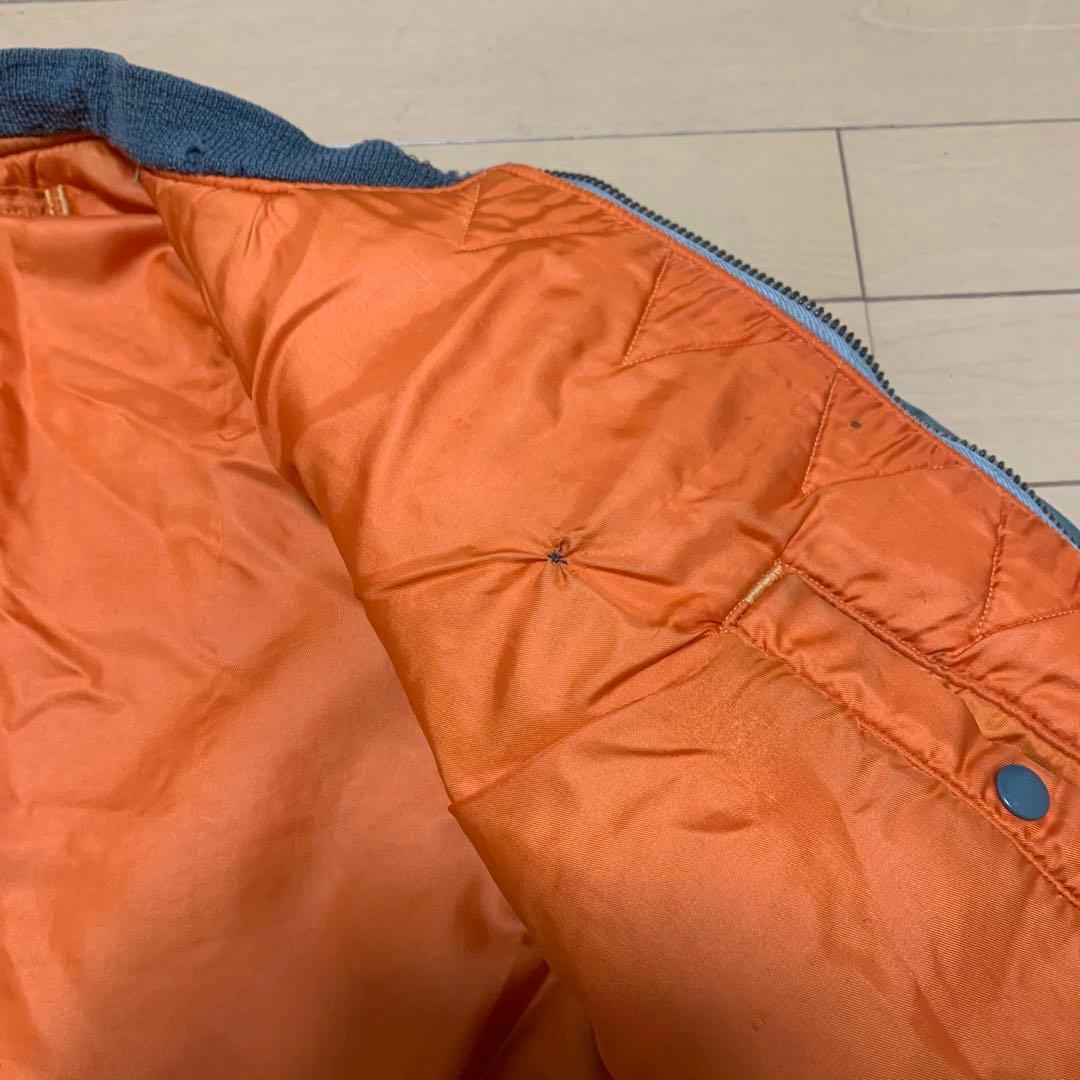 【希少】62年L 米軍実物 MA-1 Cタイプ コンマー スカイライン