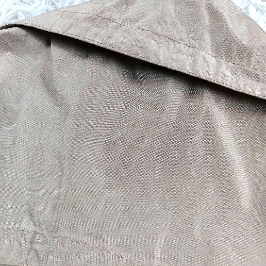 モンクレール マグノリア 大きめボタン ゆったりベルトナイロントレンチコート 2