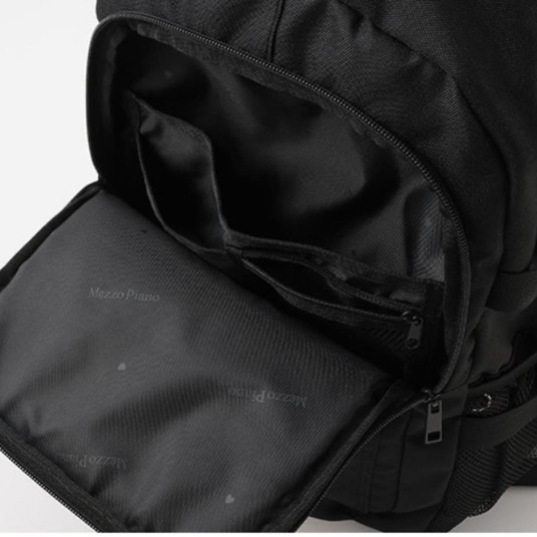 メゾピアノジュニア　リボンポーチつきリュック