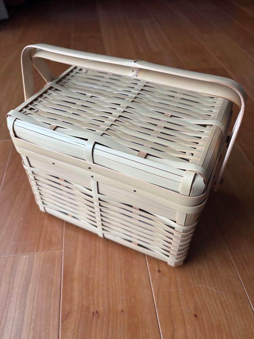 おじろ角物店　お茶かご