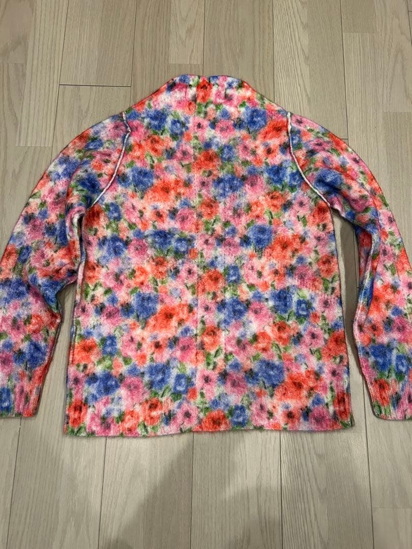 TAO コムデギャルソン　アルパカ花柄ニットSサイズ　23AW