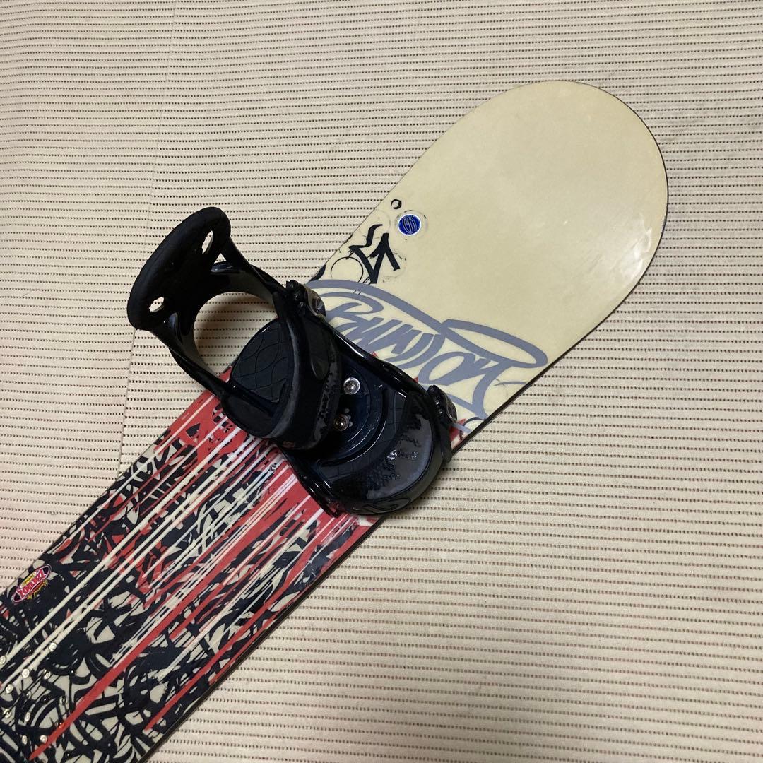 Burton　BLUNT 155cm　キャンバー　＆　custom　MLサイズ