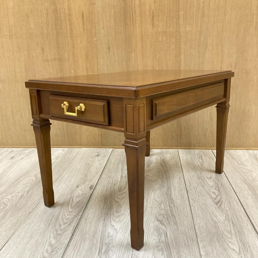 【マルニ】地中海シリーズ　サイドテーブル　引き出し付