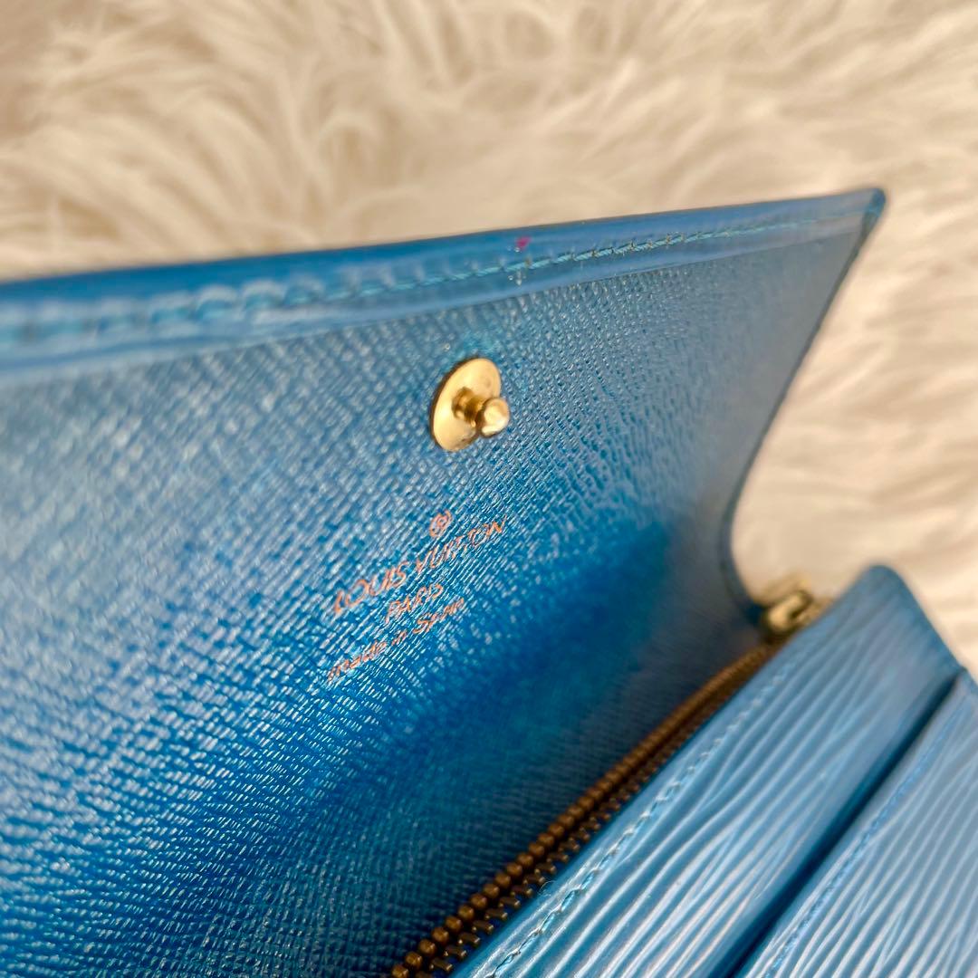 美品✨ルイ ヴィトン エピ ポシェットポルトモネクレディ レザー 財布