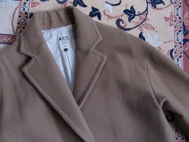 美品★NICO. nicholson＆nicholson*上質チェスターコート♪