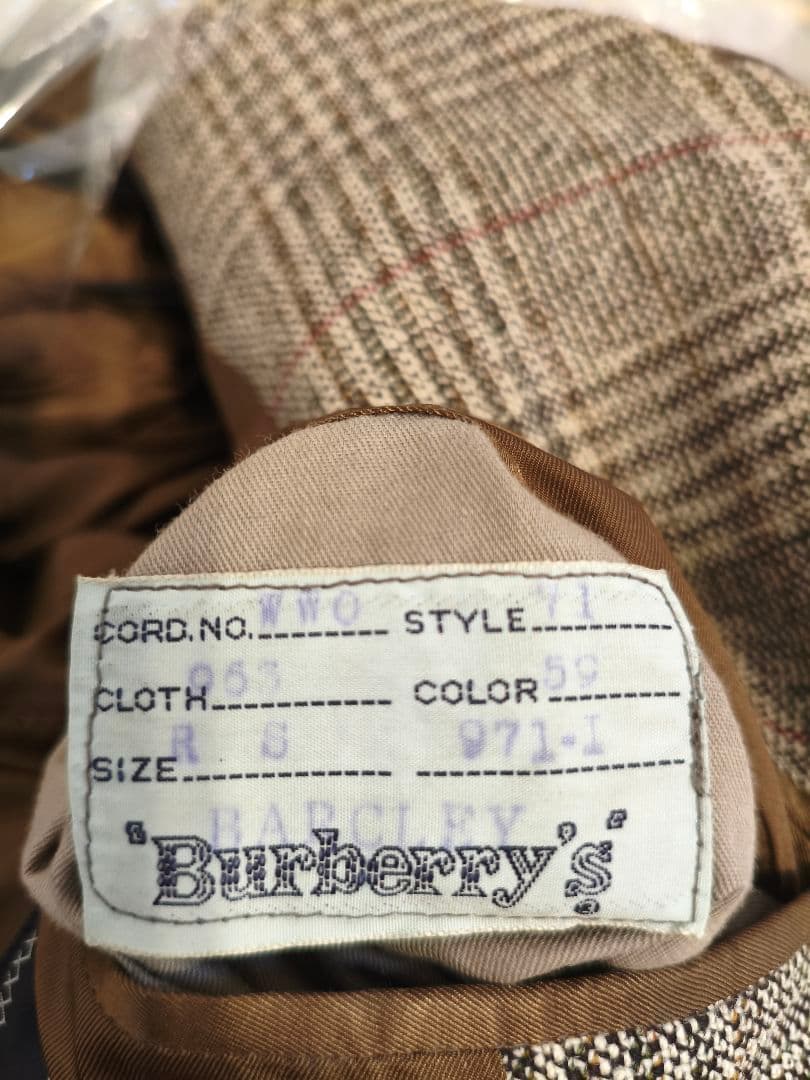 バーバリー ヴィンテージ　ウールコート