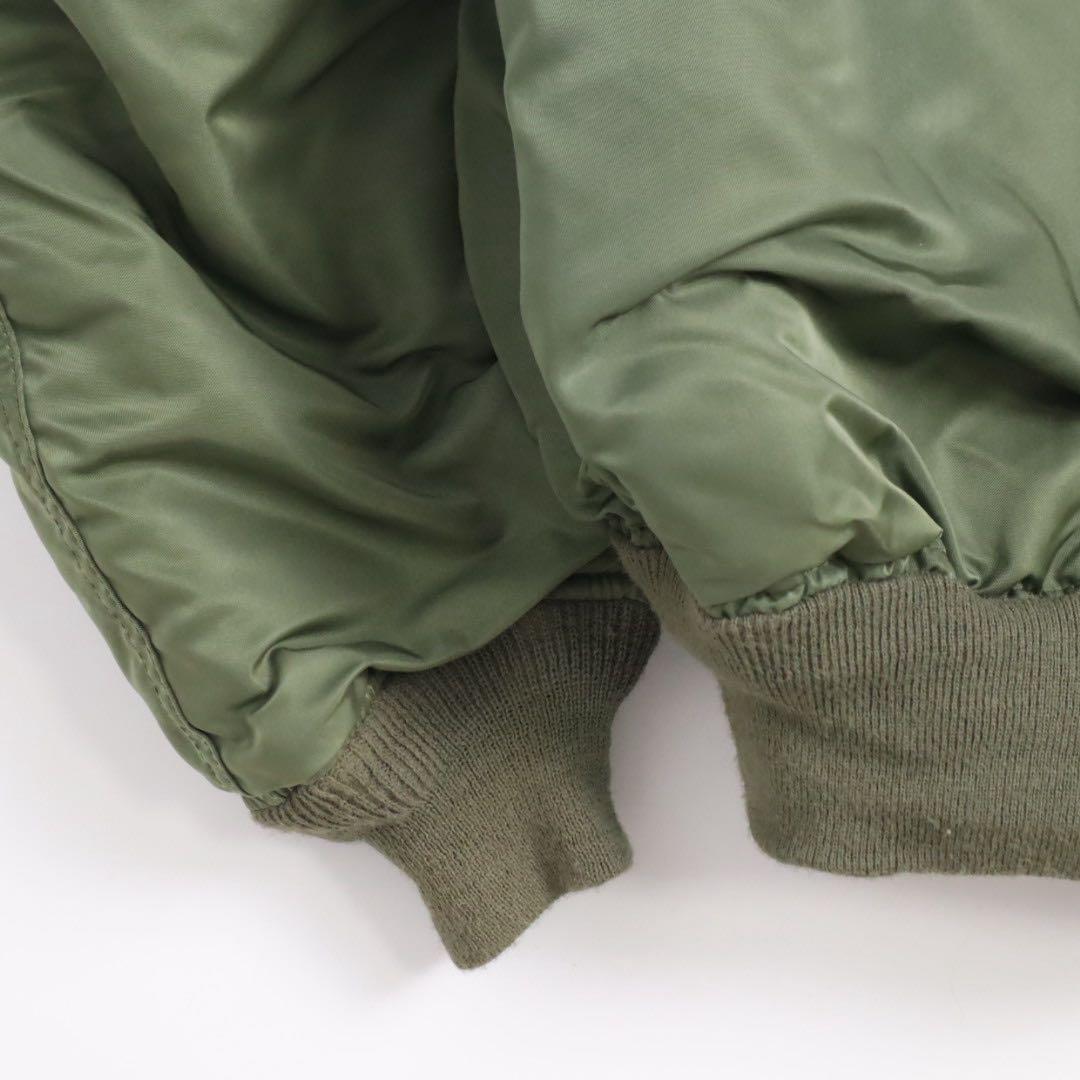 80s 90s USA製 golden mfg MA-1 極美品 短丈