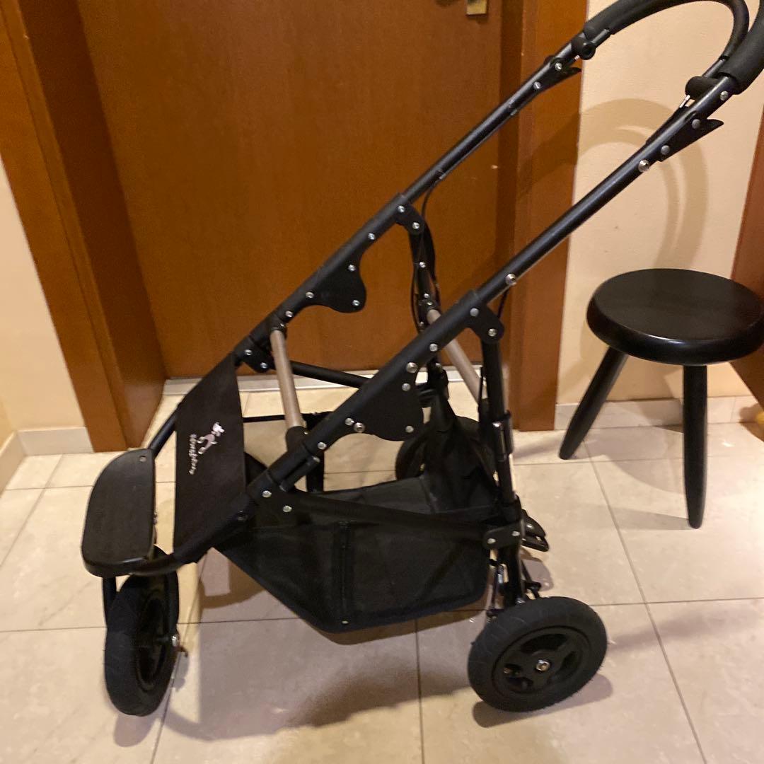 犬用AirBuggy ブラック 犬用 タイヤ交換済